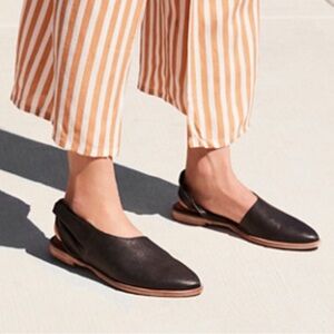 Free People leather Stateside Flats - like brand new (worn once)